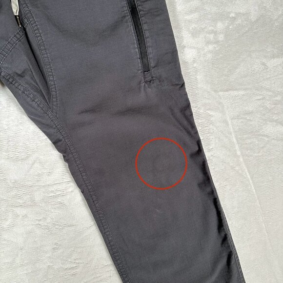 Vuori Ripstop Men Pants Size M Climber Hiking Drawstring Organic Cotton W30 L31 - Picture 13 of 15